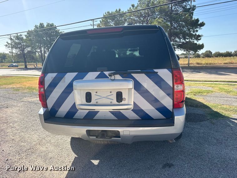 image for item ES8126 2012 Chevrolet Tahoe Police SUV