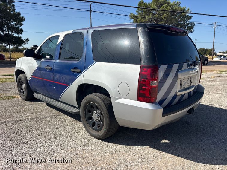 image for item ES8126 2012 Chevrolet Tahoe Police SUV
