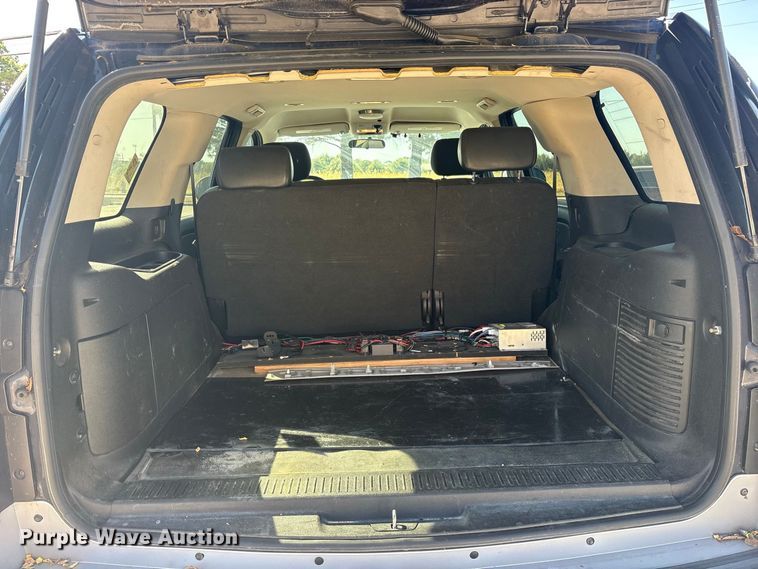 image for item ES8126 2012 Chevrolet Tahoe Police SUV