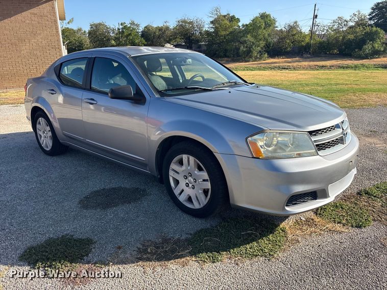 image for item ES8128 2013 Dodge Avenger Sedan