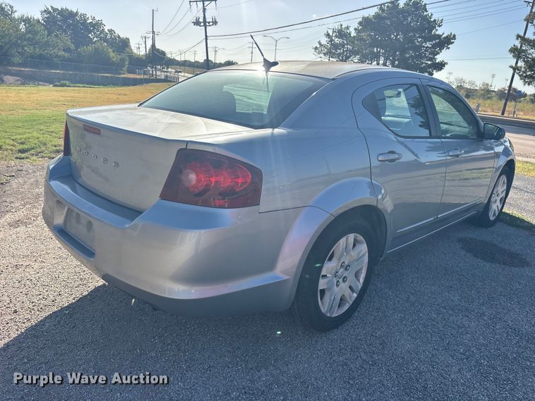 image for item ES8128 2013 Dodge Avenger Sedan