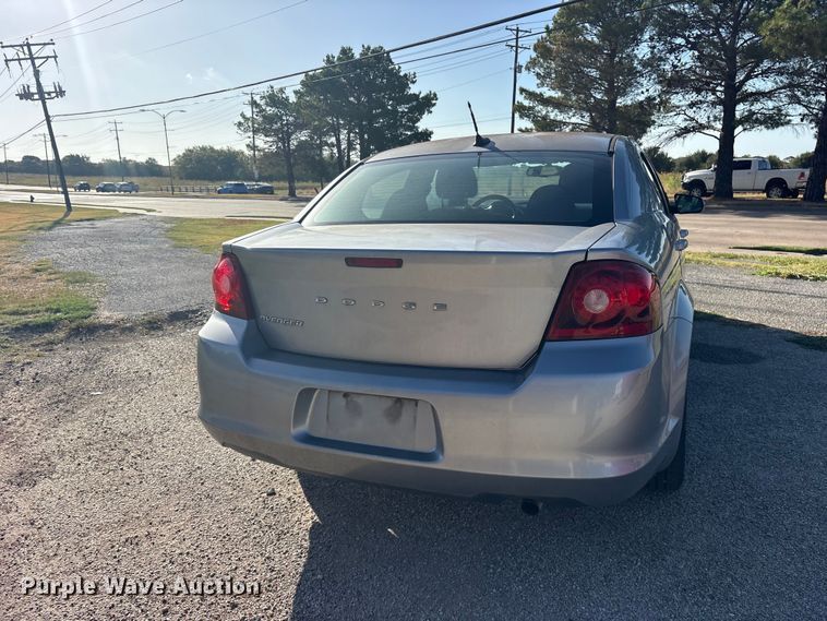 image for item ES8128 2013 Dodge Avenger Sedan
