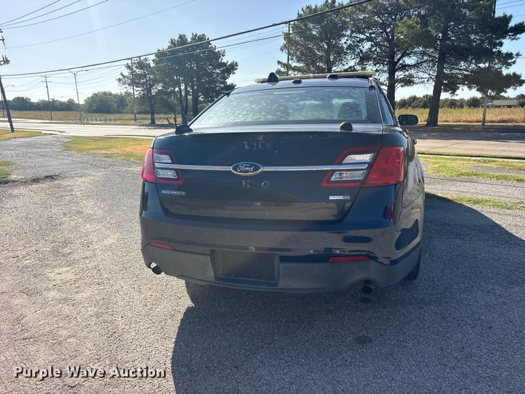 image for item ES8131 2015 Ford Taurus Police Interceptor Police vehicle