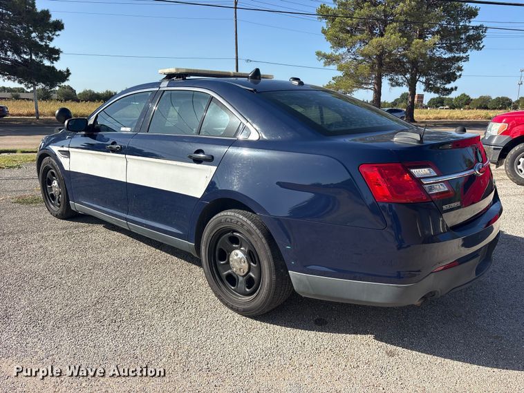 image for item ES8131 2015 Ford Taurus Police Interceptor Police vehicle