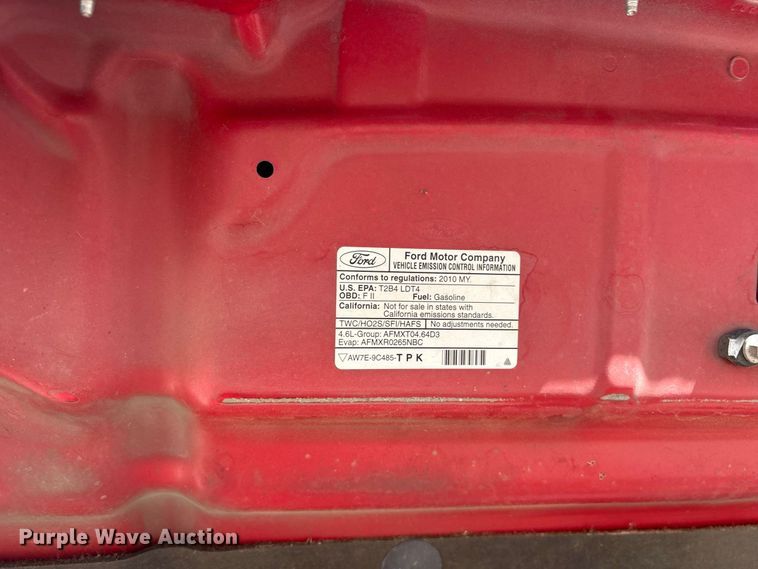 image for item ES8133 2010 Ford F150 pickup truck