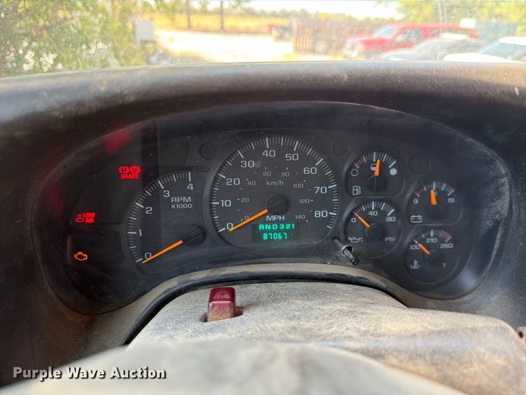image for item ES8135 2007 Chevrolet C8500 dump truck