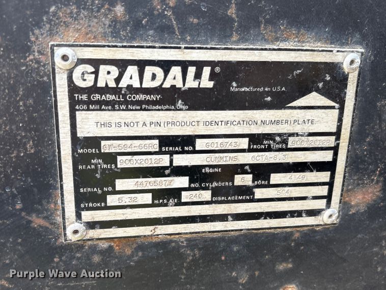 image for item EU0701 Gradall 660E 