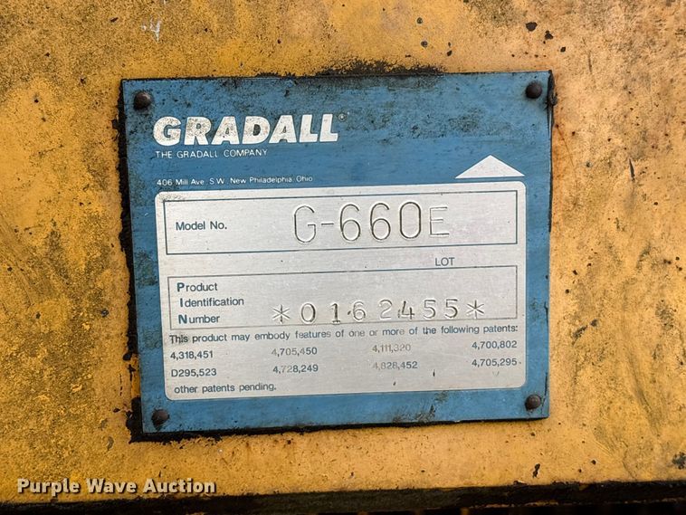 image for item EU0701 Gradall 660E 
