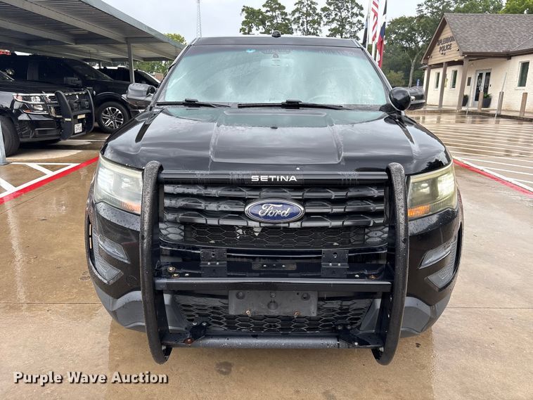 image for item EU0738 2017 Ford Explorer Police Interceptor SUV