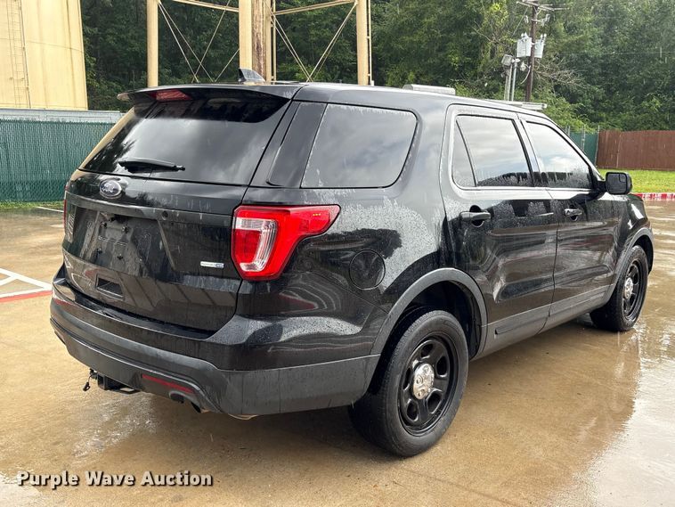 image for item EU0738 2017 Ford Explorer Police Interceptor SUV