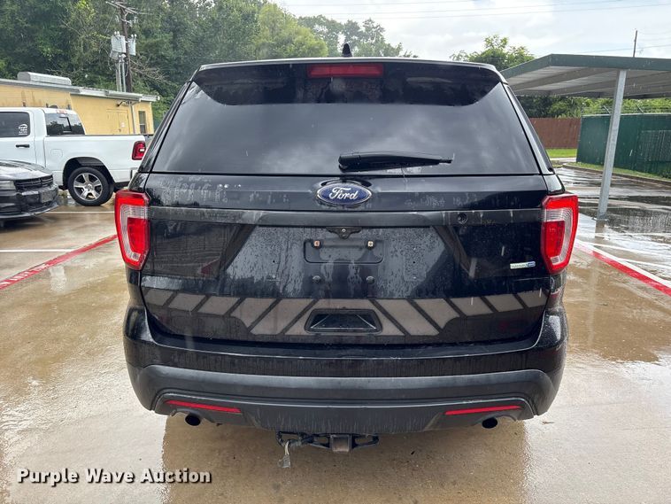 image for item EU0738 2017 Ford Explorer Police Interceptor SUV