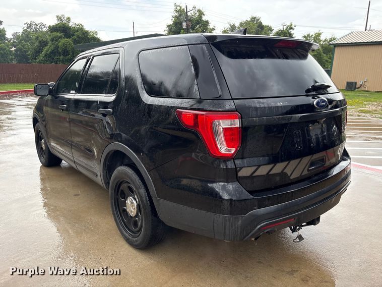 image for item EU0738 2017 Ford Explorer Police Interceptor SUV