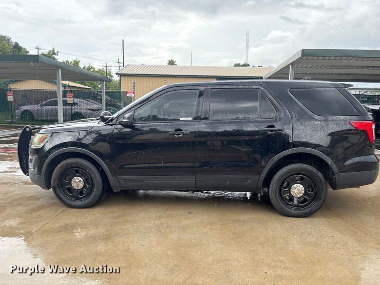 image for item EU0738 2017 Ford Explorer Police Interceptor SUV