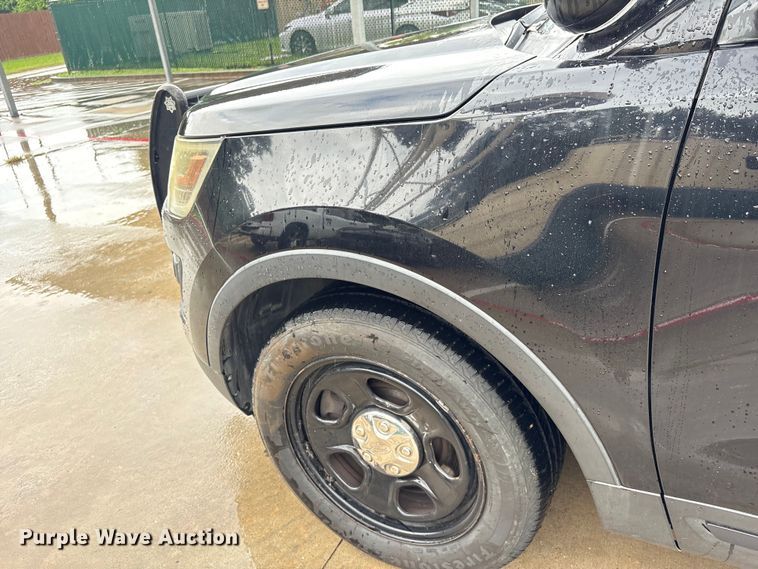 image for item EU0738 2017 Ford Explorer Police Interceptor SUV