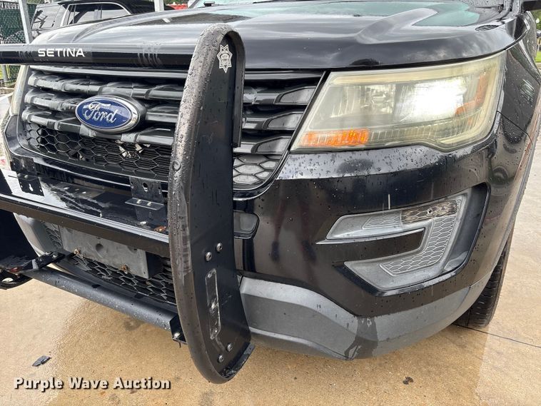 image for item EU0738 2017 Ford Explorer Police Interceptor SUV