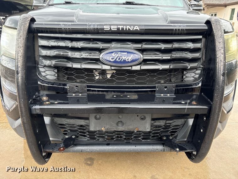 image for item EU0738 2017 Ford Explorer Police Interceptor SUV