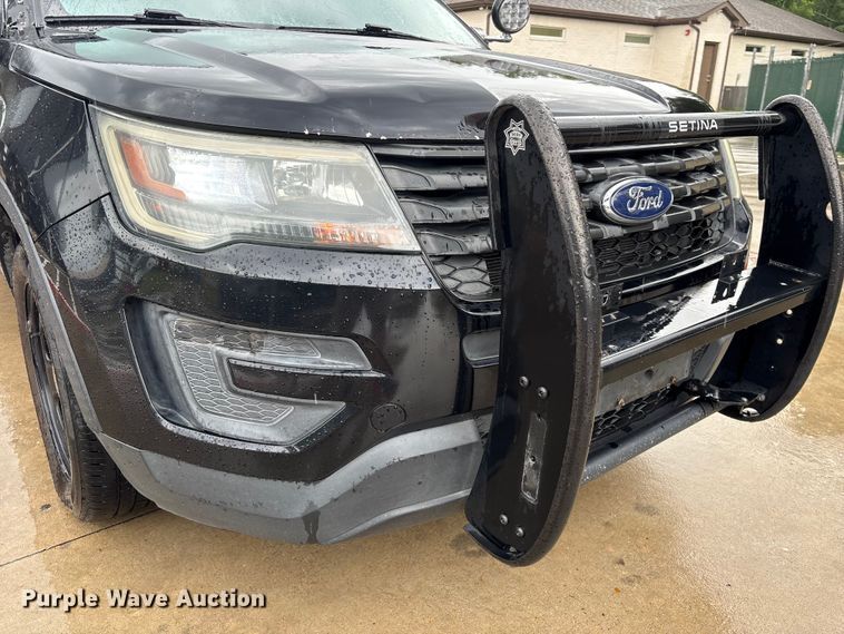 image for item EU0738 2017 Ford Explorer Police Interceptor SUV