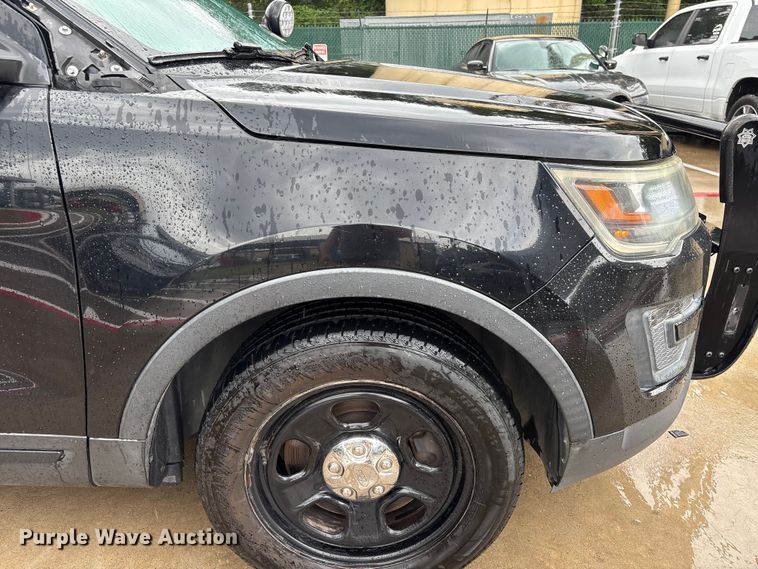 image for item EU0738 2017 Ford Explorer Police Interceptor SUV