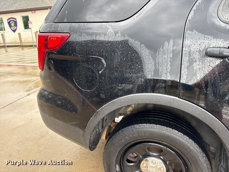 image for item EU0738 2017 Ford Explorer Police Interceptor SUV