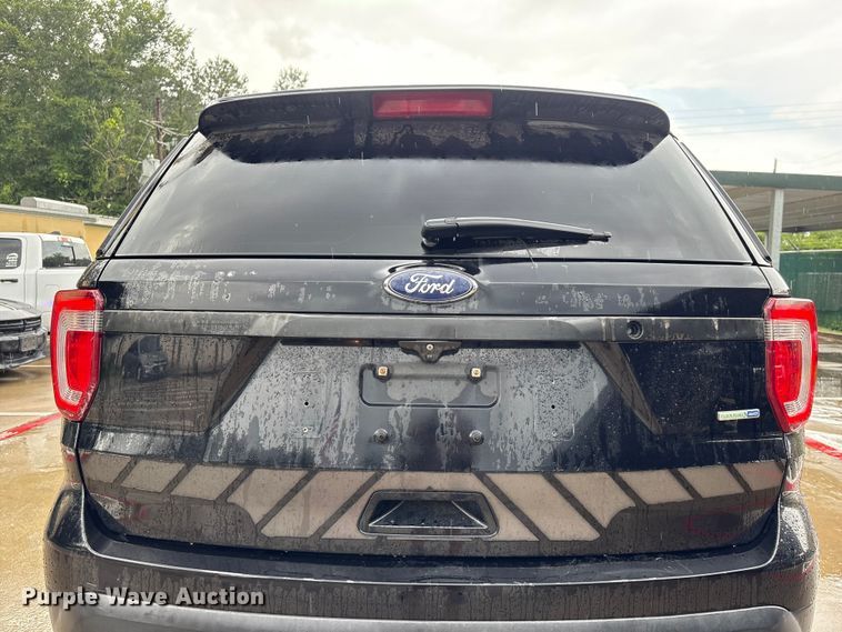 image for item EU0738 2017 Ford Explorer Police Interceptor SUV