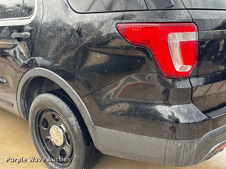 image for item EU0738 2017 Ford Explorer Police Interceptor SUV