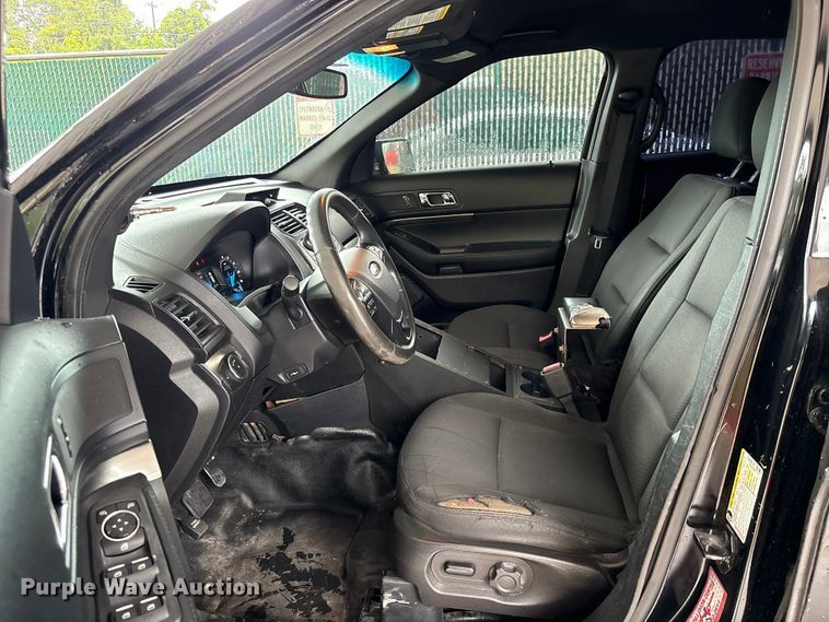 image for item EU0738 2017 Ford Explorer Police Interceptor SUV