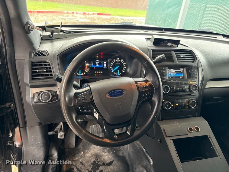 image for item EU0738 2017 Ford Explorer Police Interceptor SUV