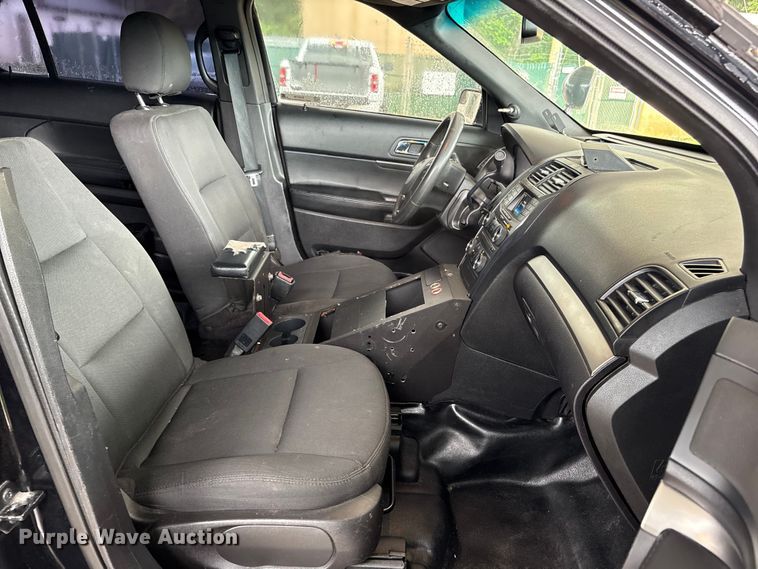 image for item EU0738 2017 Ford Explorer Police Interceptor SUV