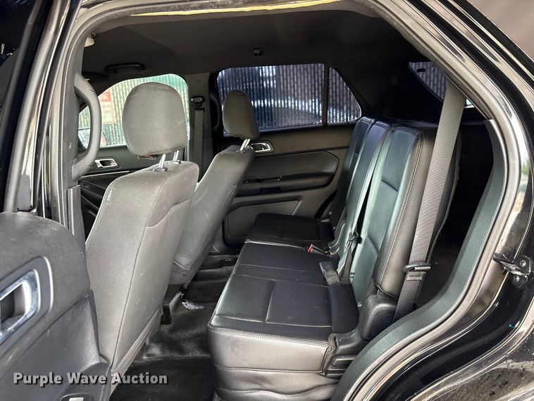 image for item EU0738 2017 Ford Explorer Police Interceptor SUV