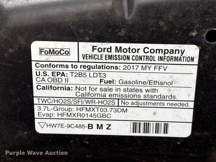 image for item EU0738 2017 Ford Explorer Police Interceptor SUV