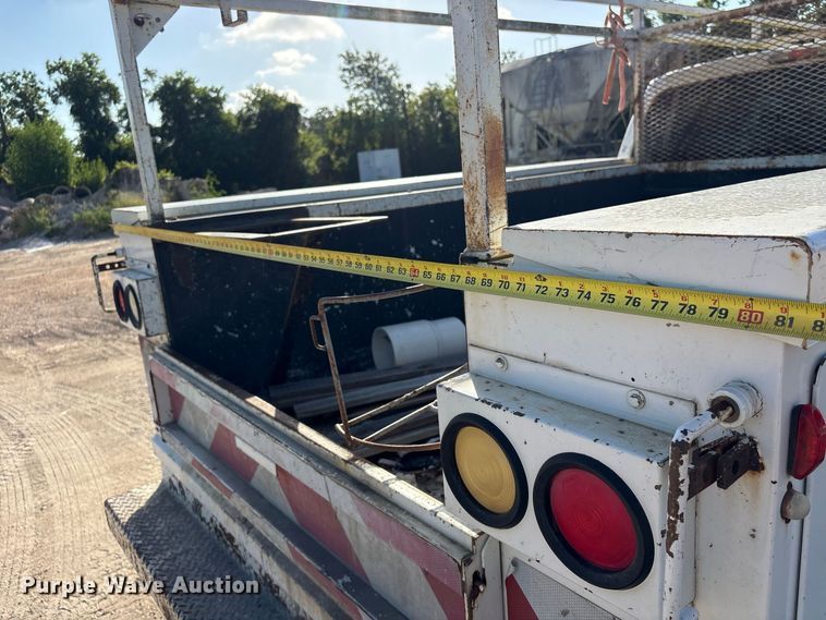 image for item EU0836 2014 Ford F250 Super Duty Crew Cab utility bed pickup truck