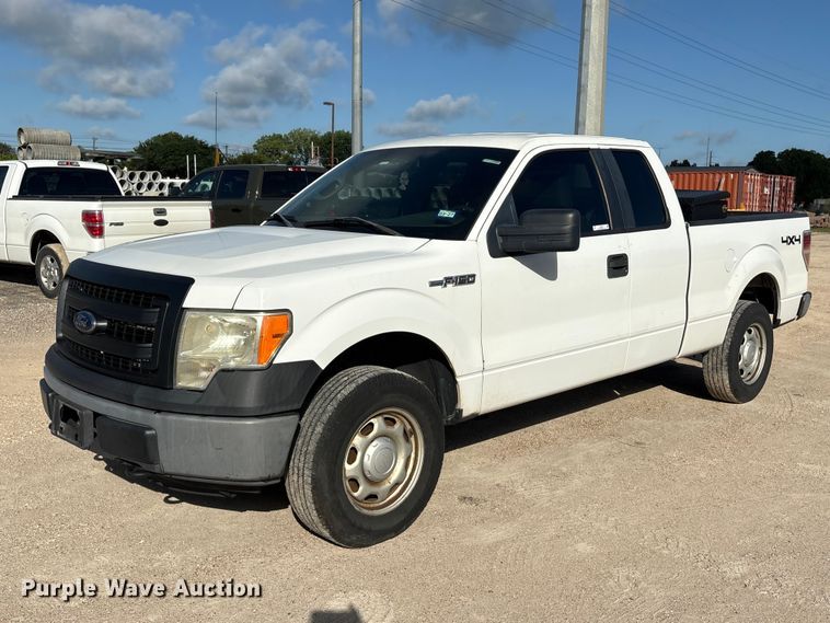 image for item EU0837 2013 Ford F150 Ext. Cab pickup truck