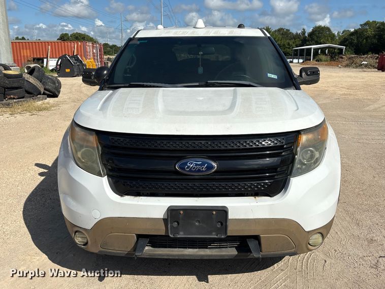 image for item EU0838 2014 Ford Explorer Police Interceptor SUV