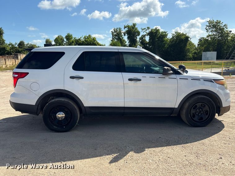image for item EU0838 2014 Ford Explorer Police Interceptor SUV
