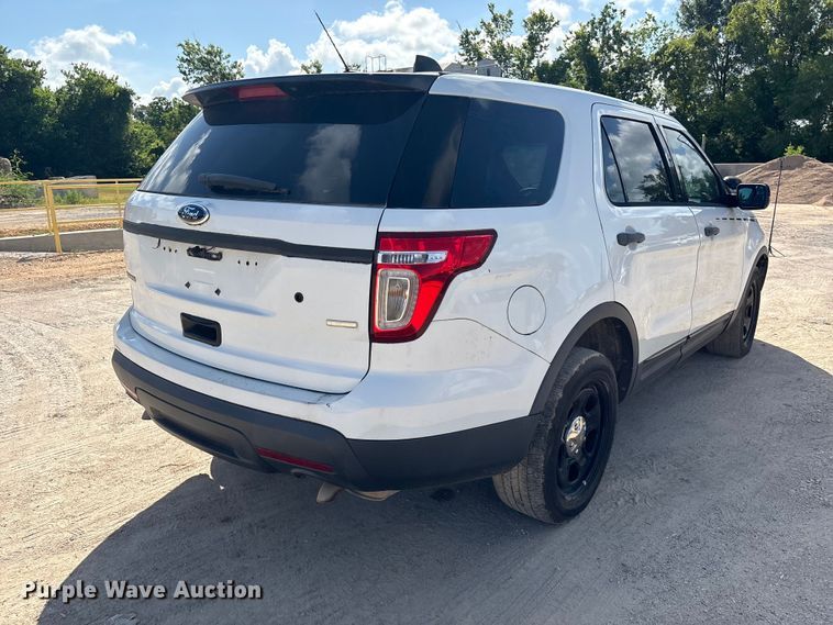 image for item EU0838 2014 Ford Explorer Police Interceptor SUV