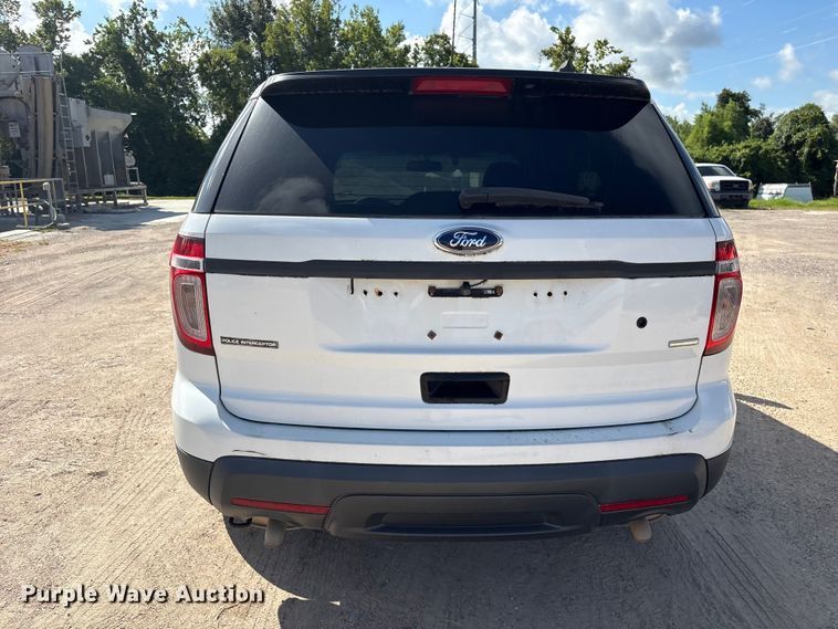 image for item EU0838 2014 Ford Explorer Police Interceptor SUV