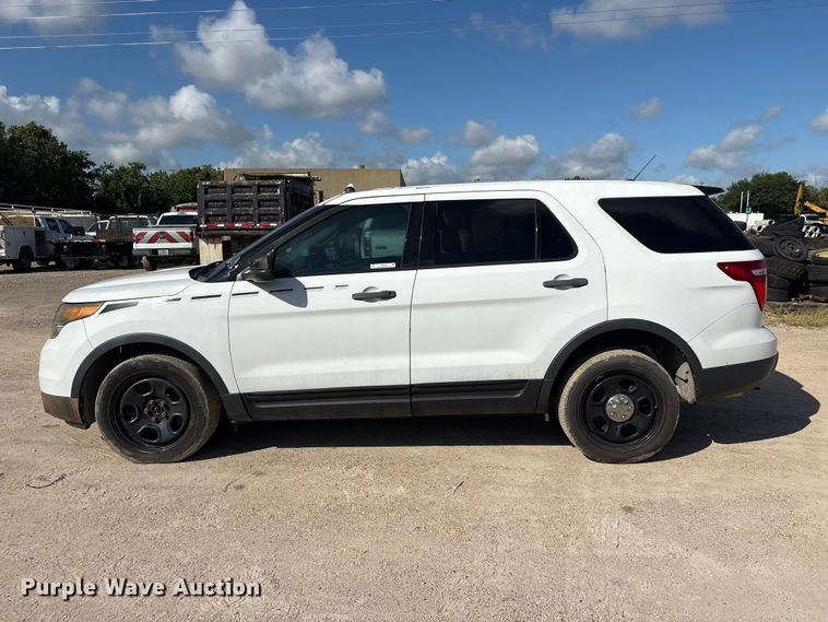 image for item EU0838 2014 Ford Explorer Police Interceptor SUV