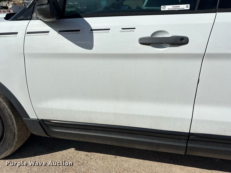 image for item EU0838 2014 Ford Explorer Police Interceptor SUV