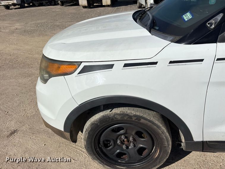 image for item EU0838 2014 Ford Explorer Police Interceptor SUV