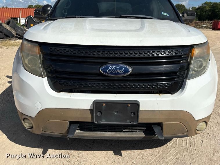 image for item EU0838 2014 Ford Explorer Police Interceptor SUV