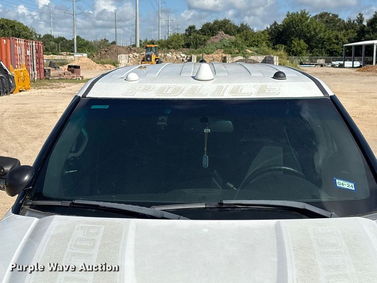 image for item EU0838 2014 Ford Explorer Police Interceptor SUV