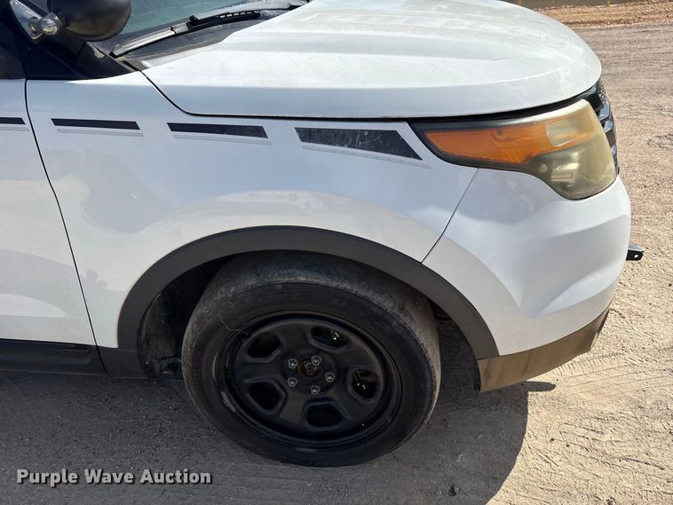 image for item EU0838 2014 Ford Explorer Police Interceptor SUV