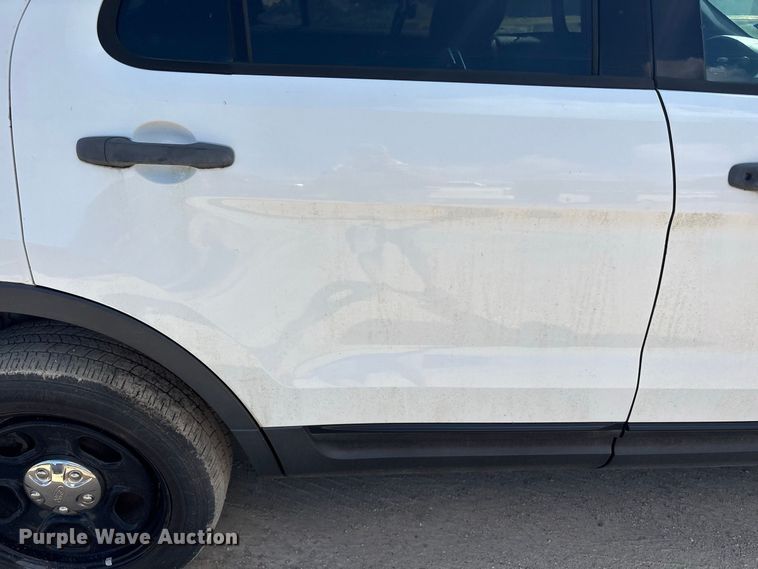 image for item EU0838 2014 Ford Explorer Police Interceptor SUV