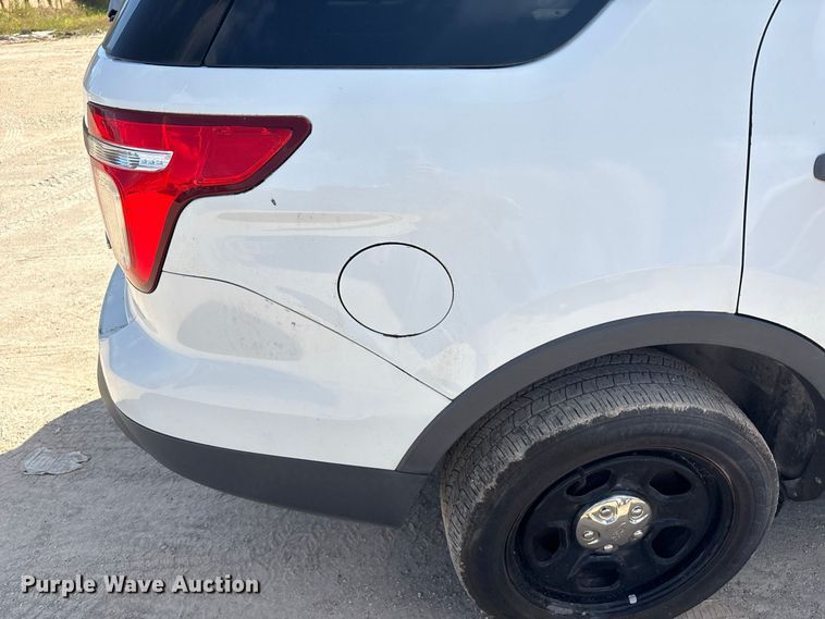 image for item EU0838 2014 Ford Explorer Police Interceptor SUV