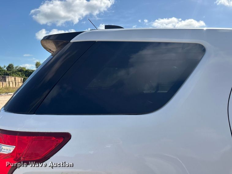 image for item EU0838 2014 Ford Explorer Police Interceptor SUV