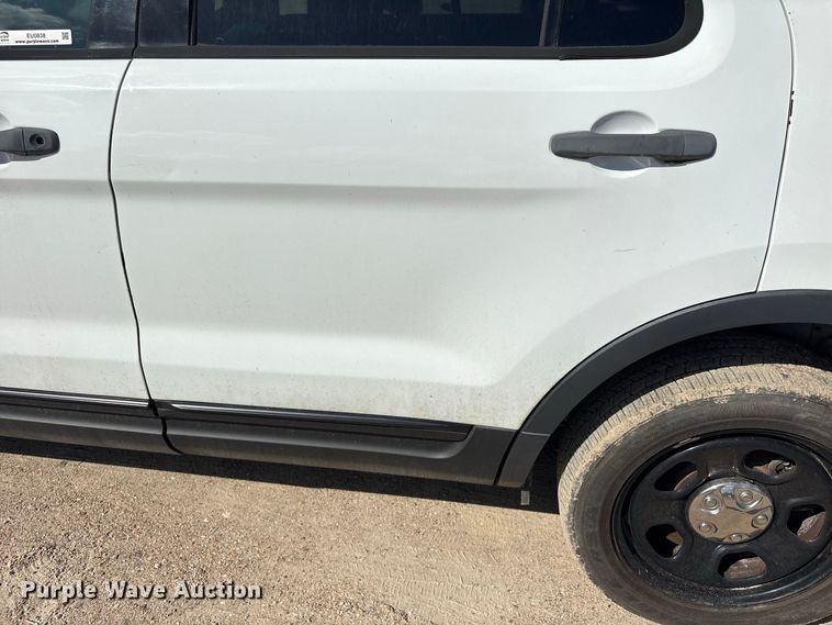 image for item EU0838 2014 Ford Explorer Police Interceptor SUV