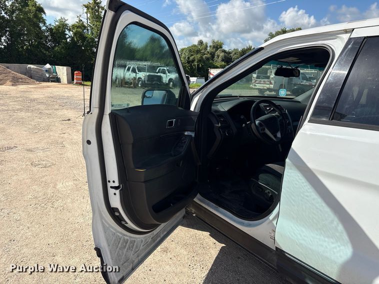 image for item EU0838 2014 Ford Explorer Police Interceptor SUV