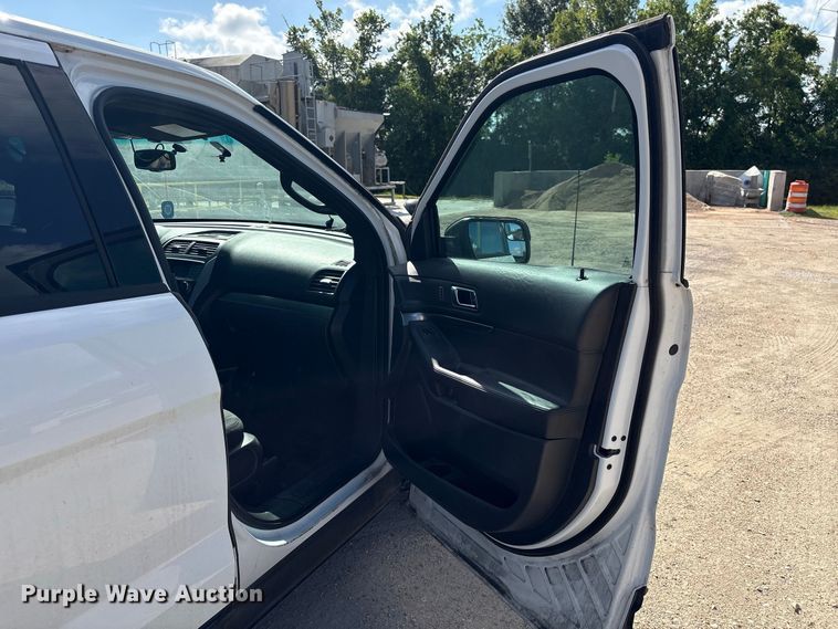 image for item EU0838 2014 Ford Explorer Police Interceptor SUV