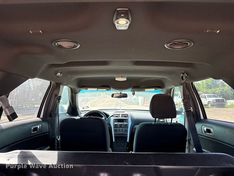 image for item EU0838 2014 Ford Explorer Police Interceptor SUV