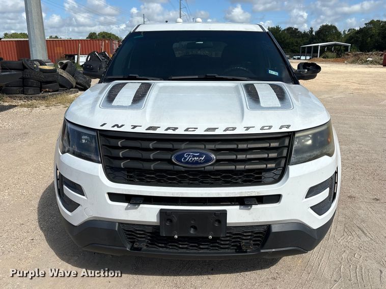 image for item EU0839 2016 Ford Explorer Police Interceptor SUV